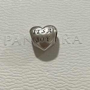 Pandora Baby Boy Handprint Charm